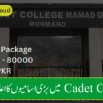 Latest Jobs in Cadet College Mohmand 2024 Khyber Pakhtunkhwa